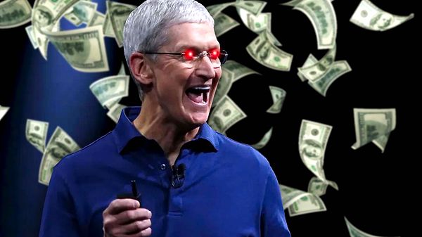 Apple'ın hizmet gelirleri, tüm zamanların en yüksek seviyesine ulaştı.