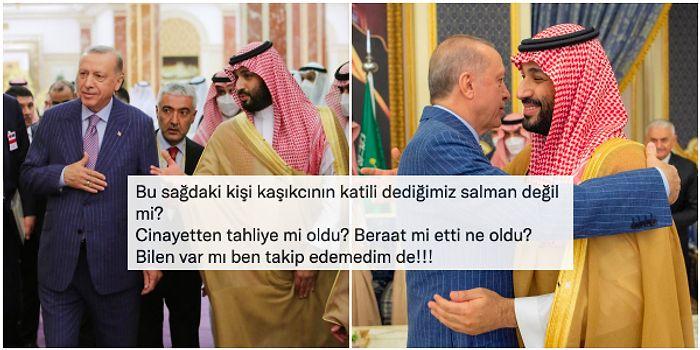 Cemal Kaşıkçı'nın 'Katili' Demişti! Prens Salman'la Kucaklaşan Erdoğan Tepkilerin Odağında