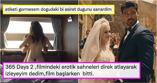 Devam Filmiyle Muhteşem Bir Dönüş Yapan '365 Gün: Bugün'e Verdikleri Tepkilerle Hepimizi Güldürenler