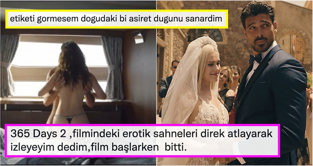 Devam Filmiyle Muhteşem Bir Dönüş Yapan '365 Gün: Bugün'e Verdikleri Tepkilerle Hepimizi Güldürenler