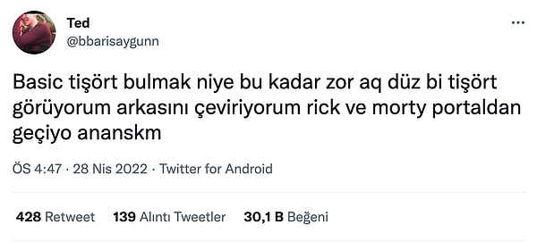 11. Düz tişört bulmak ayrı bir dert.