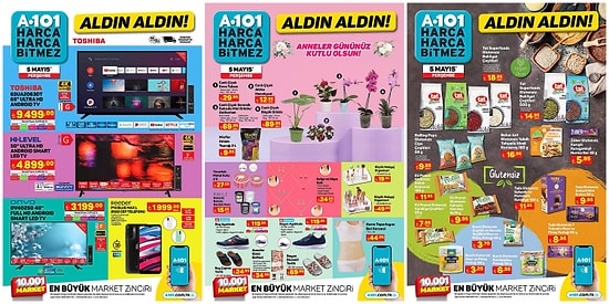 5 Mayıs 2022 A101 Aldın Aldın Kataloğu