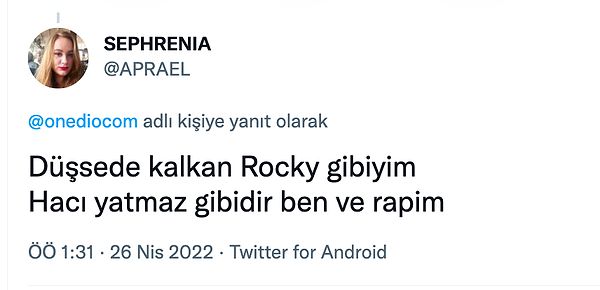 11. Rap severler için etkileyici bir söz