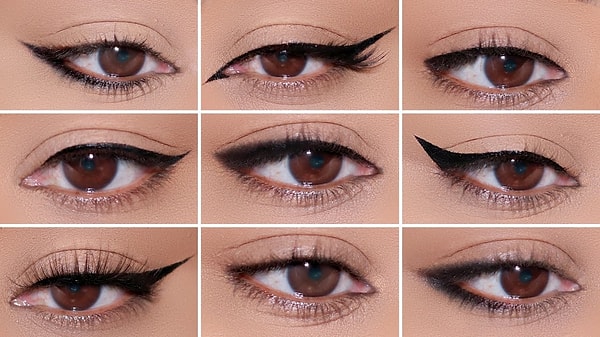 6. Muhteşem bir eyeliner için, bunlardan hangisi en pigmentli sonucu verir?