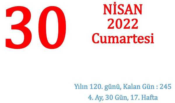 Hepimiz bazen günü, ayı ve hatta yılı bir an unutabiliyoruz. İşte bu içerikle unutkanlığa son!