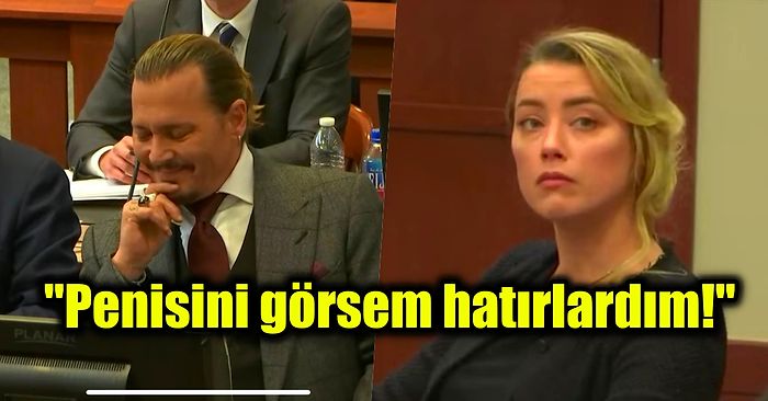 Tüm Dünyanın Gözünün Üstünde Olduğu Johnny Depp - Amber Heard Davasındaki Penis Açıklaması Olay Yarattı!