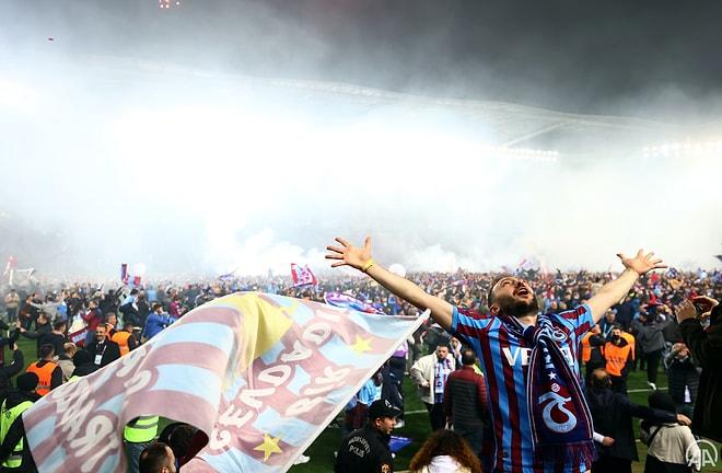 Trabzonspor'un Şampiyonluk Sevinci Objektiflere Böyle Yansıdı 📷