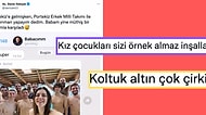 Erkek Milli Takımı'yla Çektirdiği Fotoğrafa Babasının Yaptığı Yorumu Paylaşan Kadına Gelen Çağ Dışı Mesajlar