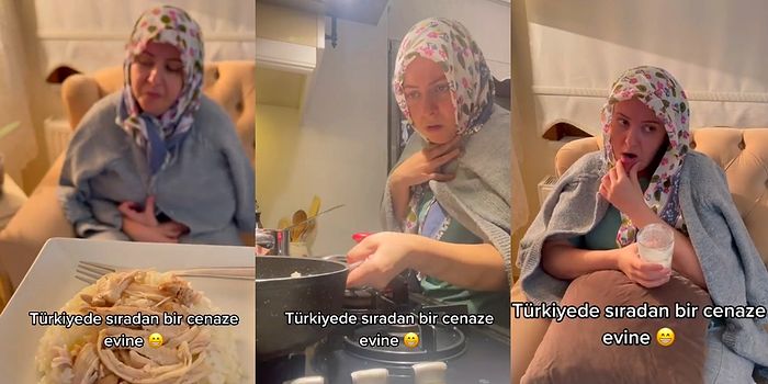 Cenaze Evine Sadece Yemek Yemek ve Dedikodu Yapmak İçin Gelen Teyzelerin Parodisi Bile Sinirlerinizi Bozacak