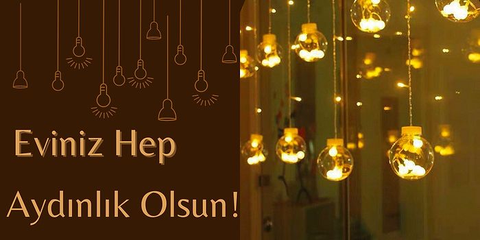 Balkon Sezonu Açılmışken Yepyeni Bir Yaşam Alanı İçin Kullanabileceğiniz Led Işıklar