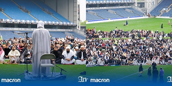 İngiliz Blackburn Rovers Takımı, Stadyumları Ewood Park'ın Kapılarını Namaz Kılmaları İçin Müslümanlara Açtı