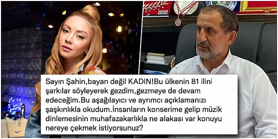 Ece Seçkin'den 'Bayan' Sanatçının Sahne Almasından Rahatsız Olan Düzce Kaynaşlı Belediye Başkanı'na Tepki!