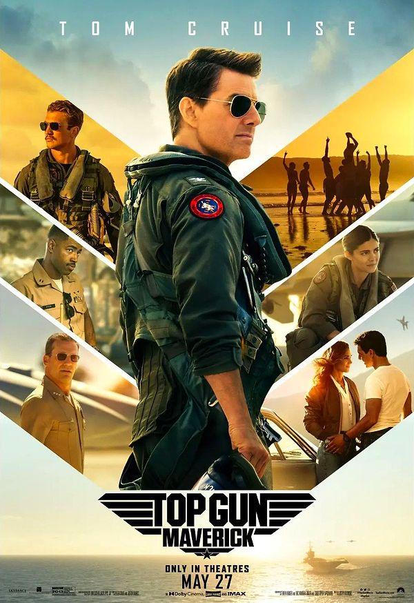5. Top Gun: Maverick filminden yeni bir afiş yayımlandı.