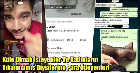 Giyilmiş Kıyafet Satışından Sahibe Arayan Kölelere! İnternet Üzerinden Tuhaf Yollarla Para Getiren Bazı İşler