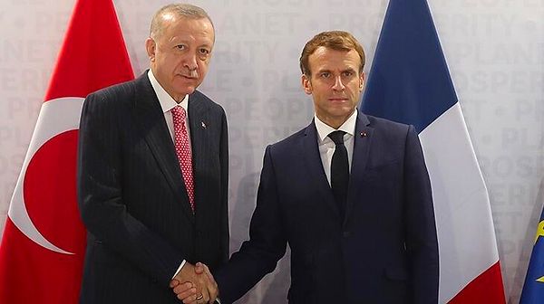 Cumhurbaşkanı Recep Tayyip Erdoğan, Fransa Cumhurbaşkanı Emmanuel Macron ile telefonda görüştü.