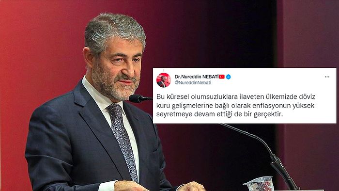 Bakan Nebati'den 'Enflasyon Hepimizin Ortak Meselesi, Azmimizden Kimsenin Şüphesi Olmasın' Açıklaması