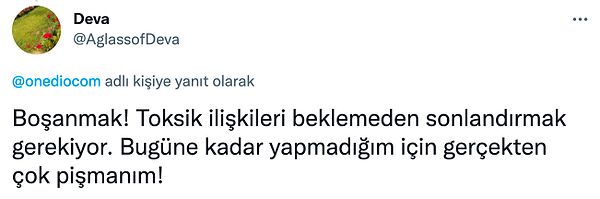 13. Boşanma zorlu bir süreç olsa da tüm hayatın boyunca ilişkideki zorlukları yaşamak daha yorucu olabilir.