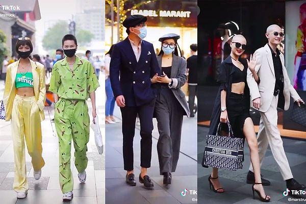 Özellikle sokakta yürüyen şık Çinli videoları bugünlerde TikTok ve Instagram Reels'ta fenomen olmuş durumda.