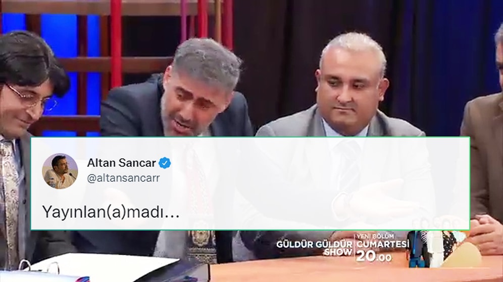 Günler Öncesinden Duyurulmasına Rağmen Güldür Güldür'deki Nureddin Nebati Skeci Yayımlanmadı!