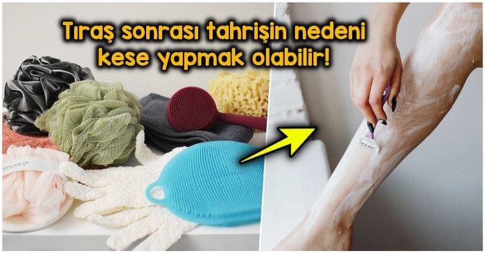 Banyo Yaparken Vücudunuza Kese, Lif ve Sünger Kullanmayı Bırakırsanız Ne Olur?