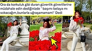 Laleleri Harap Eden İranlı Fenomenin Gülhane Parkı’nda Çekildiği Fotoğrafları Görünce Siniriniz Bozulacak!
