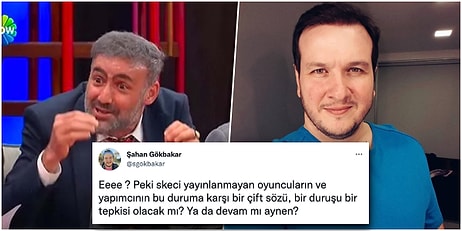 Ünlü Komedyen Şahan Gökbakar, Güldür Güldür'de Nureddin Nebati Skecinin Sansüre Uğramasına Tepki Gösterdi