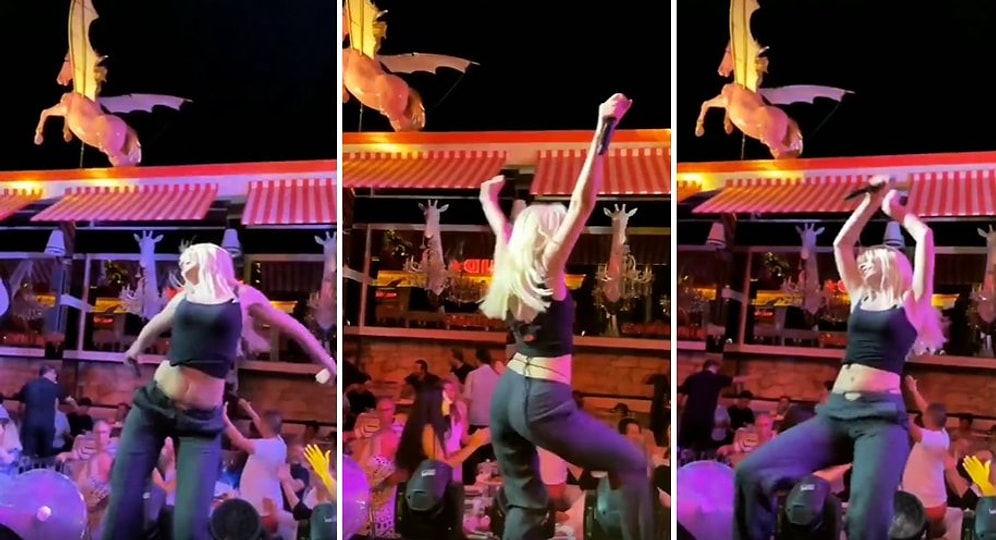 Son Klibi Sütyen Tartışmalarına Konu Olan Aleyna Tilki'den Konserde Dans Şovu