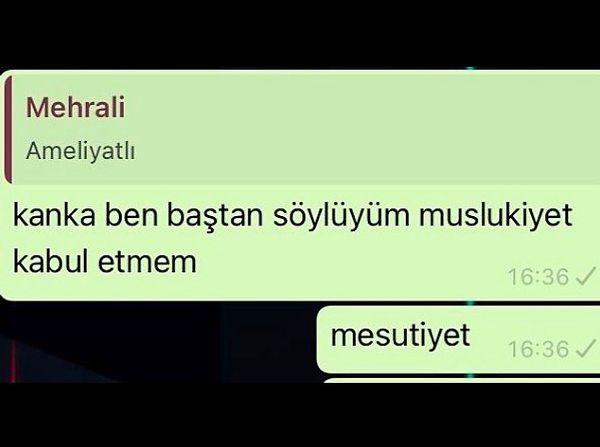 15. Patladım. 😂