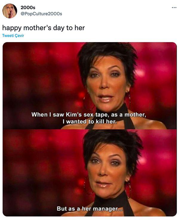 14. "Onun da Anneler Günü kutlu olsun."