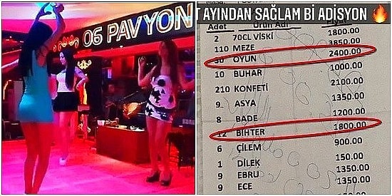 Koşun Pavyon Adisyonu Bulduk! Dayılara Tarla Sattıran Pavyonlardaki Hesabı Görünce Hayret Edeceksiniz