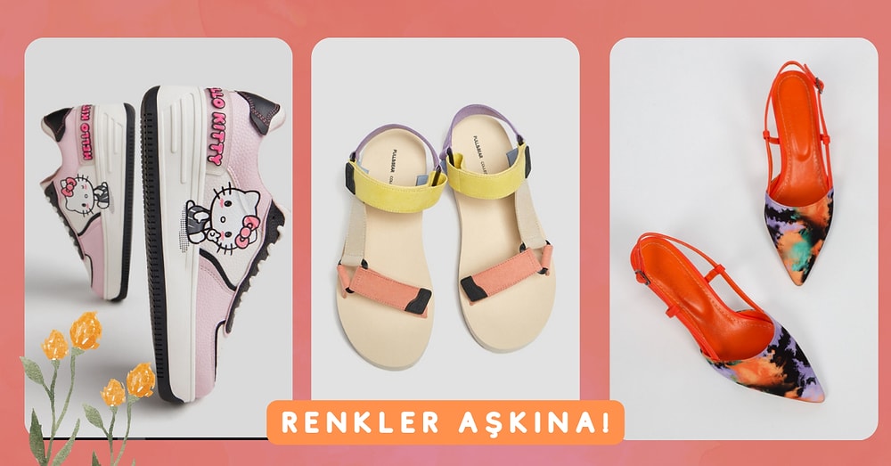 Gözler Üstünüzde Olsun! Sade Kombinlerinizi Patlatacak Renkli Ayakkabılar