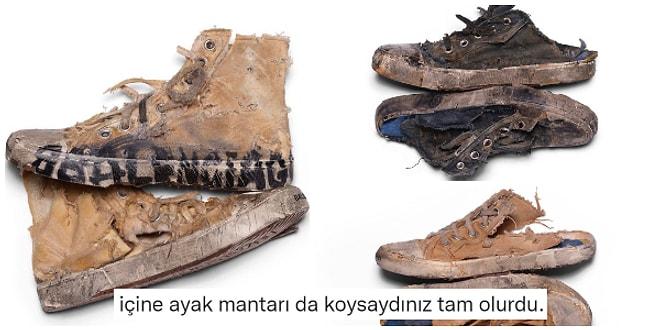 Balenciaga'nın Yeni Aşırı Eskitilmiş Ayakkabıları Moda Dünyasının Gidişatı Konusunda Şüpheye Düşürdü
