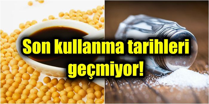 Son Kullanma Tarihi Geçmeyen Yiyecekler Nelerdir? Bu 9 Gıdanın Raf Ömrü Bitmiyor