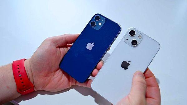 Apple'ın son küçük boyutlu modeli iPhone 13 Mini için fiyatlar da şu şekilde