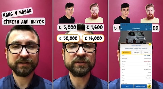 Almanya'da Yaşayan Hans ve Türkiye'de Yaşayan Hasan, Citröen Ami Almak İstese Nasıl Olurdu?