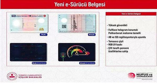 Çipli sürücü belgeleri de Türkiye’de üretilecek.