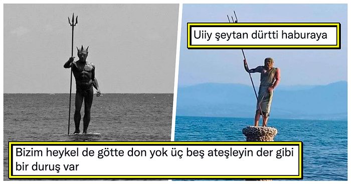 Bu da mı Gol Değil? İspanya ve Sinop'taki Poseidon Heykelleri Sanat Ülkesi Olduğumuzu Bir Kez Daha İspatladı