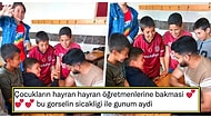 Ders İşlememek İçin Bilek Güreşi İddiasına Giren İlkokul Öğrencisini Kırmayarak Kalbimizi Eriten Öğretmen