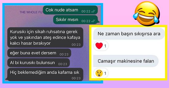 Cinsel İçerikli Mesajlaşmalarını Bizlerle Paylaşırken Sexting'de Çığır Açarak Kahkaha Attıran 17 Kişi