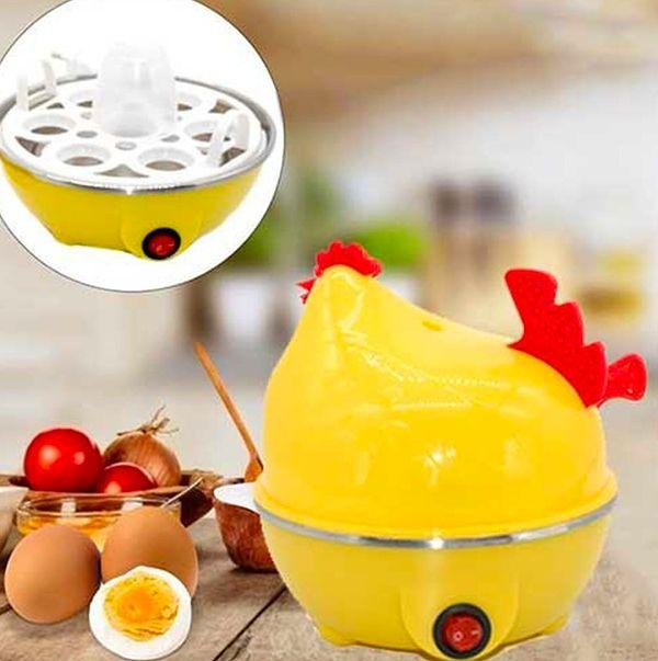 10. Tavuk şeklinde yumurta pişirici çocuklara yumurtayı sevdirebilir.