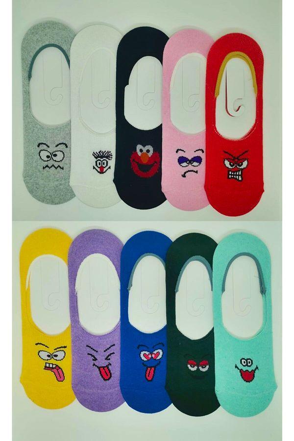 1. Emoji suratlı babet çorapları.