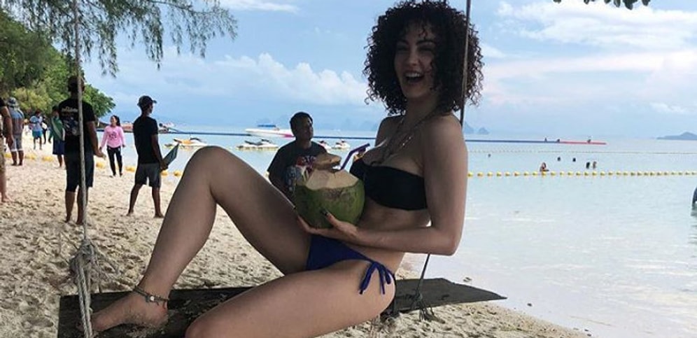 Burcu Özberk Tatil Paylaşımlarına Doymuyor: Instagram'a Adeta Güneş Doğdu!