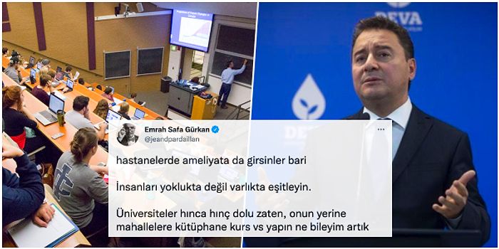 Ali Babacan'ın Bir Garip Üniversite Fikri Gündem Oldu: 'Halkçılık Değil, Cıvık Popülizim'