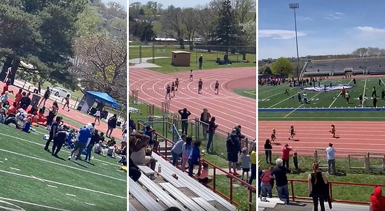 Start Verildiği Sırada Ayakkabısı Çıkan Ufaklığın Geriden Gelip Rakiplerine Fark Attığı Efsane Anlar