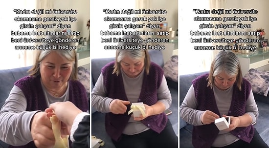 Kızını Okutmak İstemeyen Eşine İnat Altınları Bozdurup Çocuğunu Okutan Anneye Muhteşem Sürpriz