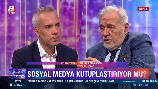 İlber Ortaylı: 'Sosyal Medyaya Eyleme Geçmiş Bir Cehalet Diye Bakıyorum, Türkiye'nin Mülteciye İhtiyacı Var'