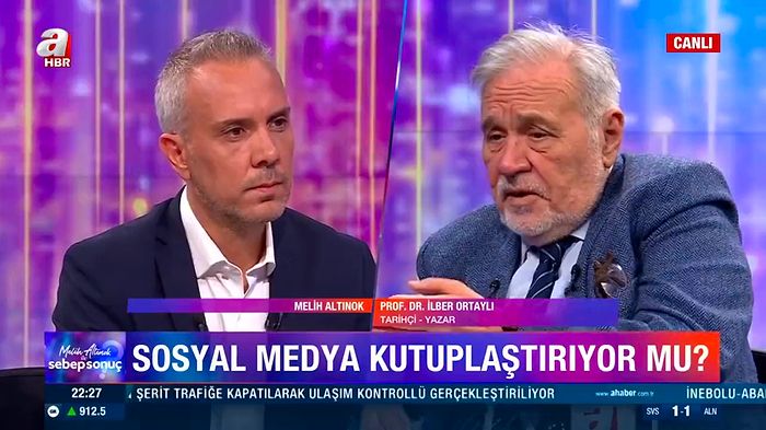 İlber Ortaylı: 'Sosyal Medyaya Eyleme Geçmiş Bir Cehalet Diye Bakıyorum, Türkiye'nin Mülteciye İhtiyacı Var'