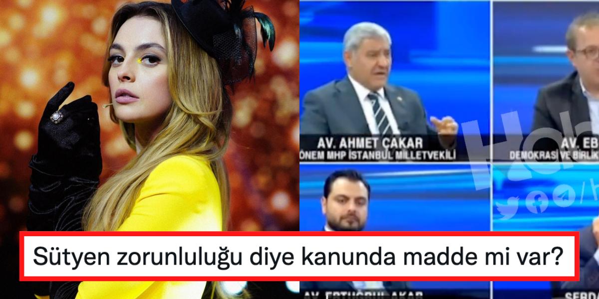 Ahlaksızlık Değil midir? Eski MHP Milletvekili Ahmet Çakar Oyuncu Melis  Sezen'i Sert Sözlerle Hedef Aldı