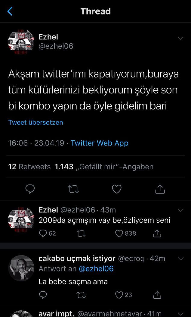 2019 Yılında 'Son Küfürlerinizi Edin' Diyerek Twitter Hesabını Kapatan Rapçi Ezhel Twitter'a Dönüş Yaptı!