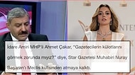 Melis Sezen'i Hedef Alan MHP'li Ahmet Çakar; "Gazetecilerin Külotlarını Görmek Zorunda mıyız?"